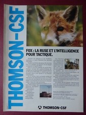 1988 pub thomson d'occasion  Expédié en Belgium