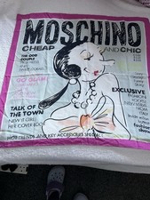 Moschino 100 silk for sale  CARNFORTH