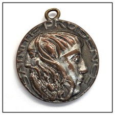 Médaille dévotion sainte d'occasion  Saint-Maurice-lès-Châteauneuf