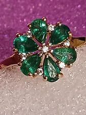 Zambian emerald 9ct for sale  LEICESTER