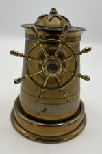 Brass wheel nautical for sale  Homer Glen
