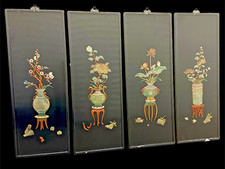 Chinese flowers four for sale  Beverly Hills