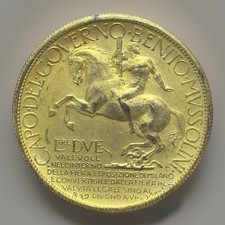 Buono lire 1928 usato  Omegna