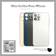Vitre arriere cache batterie Big Hole dos pour Iphone 12 Pro Trou large logo comprar usado  Enviando para Brazil