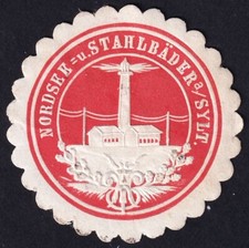 Siegelmarke sylt nordsee gebraucht kaufen  Wittenberg