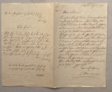 Antiga carta manuscrita em alemão. Berlim. Data de 1895. comprar usado  Brasil 