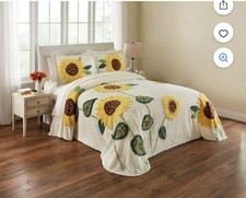 Edredom Queen 100% algodão chenille *somente edredom* feito na Índia comprar usado  Enviando para Brazil