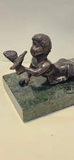 Vintage bronze boy for sale  Van Nuys