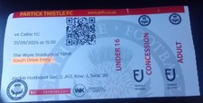 Used partick thistle for sale  WISHAW