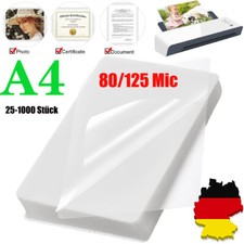 125 mic laminierfolien gebraucht kaufen  Bremen