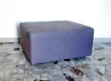 Pouf azzurro tessuto usato  Matera