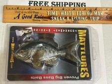 Mattlures ultimate bluegill for sale  Rutherfordton