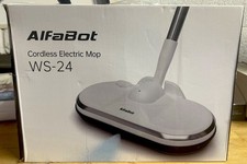 Esfregão elétrico sem fio AlfaBot WS-24 motor duplo esfregão giratório para limpeza de piso LED comprar usado  Enviando para Brazil