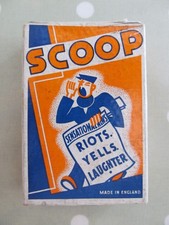 Vintage scoop card for sale Vintage scoop card for sale  CHICHESTER