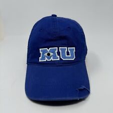 Gorra de béisbol azul cosida MU Monsters University de los parques de Disney segunda mano  Embacar hacia Argentina