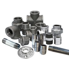 Black galvanised malleable for sale  DURHAM