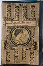 Almanach hachette 1931 d'occasion  Pontorson