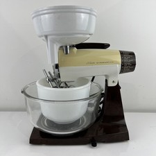 Usado, Vintage Raro Sunbeam Mixmaster MX24561 - Batedeira de 12 Velocidades com 2 Tigelas e Espremedor comprar usado  Enviando para Brazil
