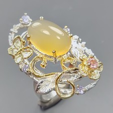 Anel Fine Art anel opala amarela natural prata esterlina 925 tamanho 7,75 /R436529, usado comprar usado Anel Fine Art anel opala amarela natural prata esterlina 925 tamanho 7,75 /R436529, usado comprar usado  Enviando para Brazil