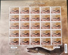 Feuille timbres polynésie d'occasion  Ploërmel