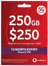 Vodafone 250 prepaid d'occasion  Expédié en Belgium