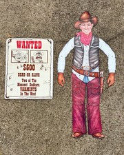 Vtg beistle cowboy for sale  Plano