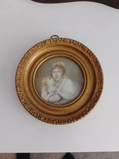 Miniature portrait woman for sale Miniature portrait woman for sale  BRECHIN