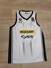 CAMISETA UNDER ARMOUR CAMISETA MAILOT PARTIZAN BELGRADO BALONCESTO TALLA XXL  segunda mano  Embacar hacia Argentina