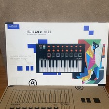 Arturia MiniLab mk2 Controle Midi Universal Preto- Caixa Original- Basicamente Novo comprar usado Arturia MiniLab mk2 Controle Midi Universal Preto- Caixa Original- Basicamente Novo comprar usado  Enviando para Brazil