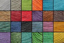 Cordon coton ciré Ø 1mm , création bijou, bracelet shambala couleur au choix :, usado comprar usado  Enviando para Brazil