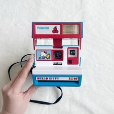 Rara Câmera Recondicionada Hello Kitty Polaroid 600 Azul Retrospekt (Funciona) comprar usado  Enviando para Brazil