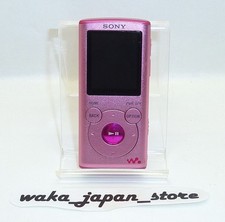 Reproductor de audio digital Sony Walkman NW-E052 2 GB serie E rosa probado japonés. segunda mano  Embacar hacia Mexico