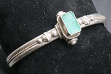 Bracciale indiano argento usato  Castelnuovo Don Bosco