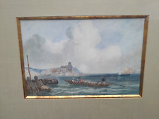 Peinture ancienne marine d'occasion  Locminé