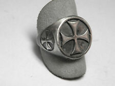 Anello templare argento usato  Virle Piemonte