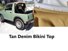 Melhor Biquíni Targa Sem Alças Top-TAN Denim para Samurai SJ410 SJ413-Oferta de Lançamento comprar usado  Enviando para Brazil