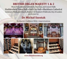 Używany, CD "British Organ Majesty 1 and 2" - Michał Szostak, organ na sprzedaż  PL