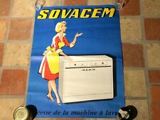 Affiche ancienne sovacem d'occasion  Clermont-en-Argonne