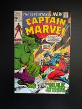 Captain Marvel #21 (1970) vs Hulk GD/VG 3.0 comprar usado Captain Marvel #21 (1970) vs Hulk GD/VG 3.0 comprar usado  Enviando para Brazil