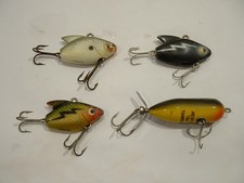 Lote 5 iscas de pesca vintage Heddon "Sonic/Torpedo" comprar usado Lote 5 iscas de pesca vintage Heddon "Sonic/Torpedo" comprar usado  Enviando para Brazil