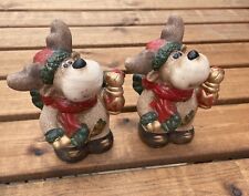 Christmas vintage moose for sale  SHAFTESBURY