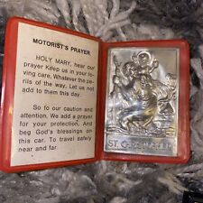 Vintage christopher plaque for sale  KING'S LYNN