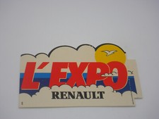 Expo renault vintage d'occasion  Expédié en Belgium