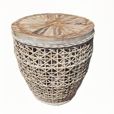 Lindu hocker teakholz gebraucht kaufen  Deutschland