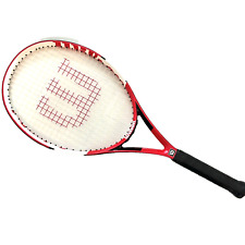 "Raqueta de tenis Wilson Nano Carbon Pro 110 OS Grip 4 3/8"" con cubierta", usado segunda mano  Embacar hacia Argentina