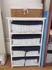 Drawer wicker basket for sale  LONDON