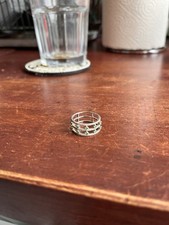 Bague blanc émeraude d'occasion  Levallois-Perret