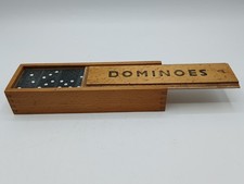 Vintage dominoes wooden for sale  HENLEY-ON-THAMES