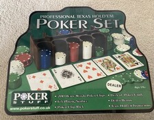 texas hold em poker kit for sale  MANCHESTER