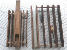 Antique wooden fishing for sale  BURY
